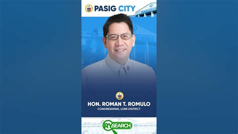 Barangay Elected Officials of Pasig City for the term of.